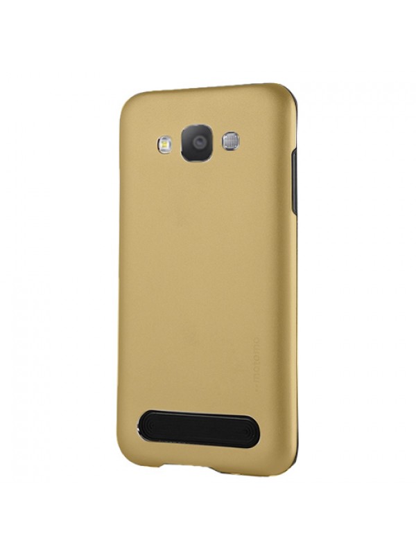 Samsung Grand Neo I9060-I9082 New Motomo Metal TPU Arka Kapak Gold