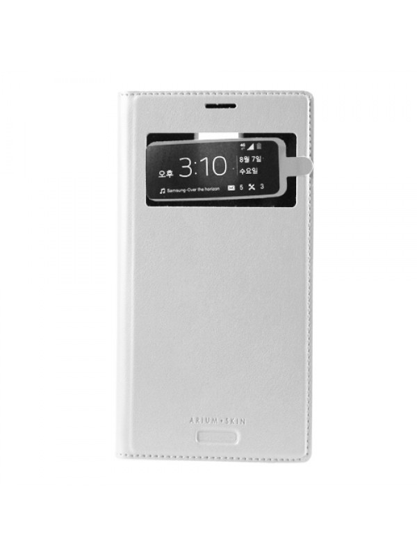 Samsung I9500 S4 Dikişli Cüzdanlı Kılıf ARIUM SKIN Beyaz… Samsung I9500 S4 Dikişli Cüzdanlı Kılıf ARIUM SKIN Beyaz…