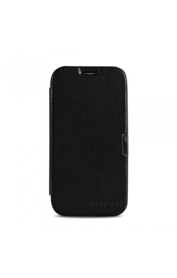 Samsung I9500 S4 Mıknatıslı Flip Case Kılıf Siyah&hellip;