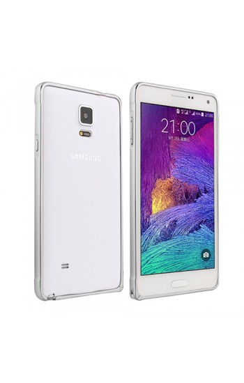 Samsung Note 4 N910 Bumper Çerçeve Kılıf Gri&hellip;
