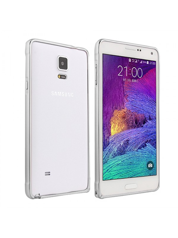 Samsung Note 4 N910 Bumper Çerçeve Kılıf Gri&hellip;