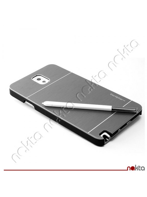 Samsung Note 4 N910 Metal Arka Kapak Motomo Gri… Samsung Note 4 N910 Metal Arka Kapak Motomo Gri…