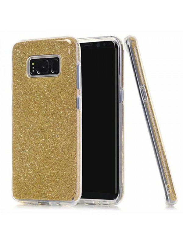 Samsung S8 (G950) 3in1 Simli Silikon Arka Kapak Gold&hellip;