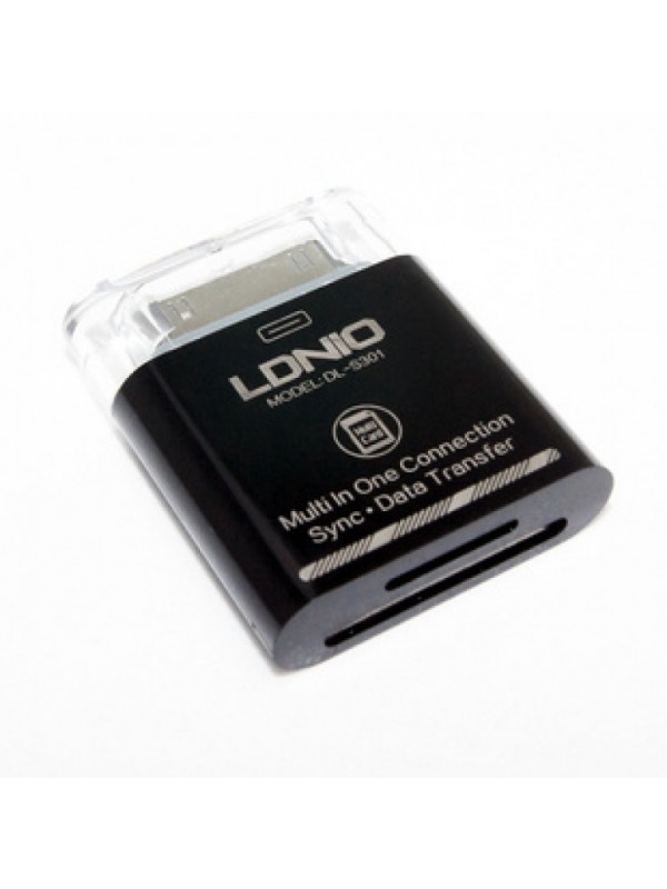 LDNIO DL-S301 Samsung Tablet ve Kamera Kart Okuyucu 30 Pin TF/SD/MMC