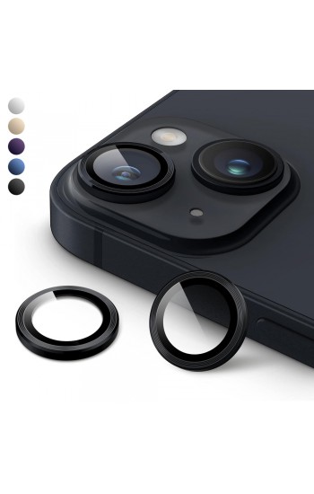 Shaza iPhone 14 / iPhone 14 Plus Plus Safir Kamera Lens Koruyucu 2li Set