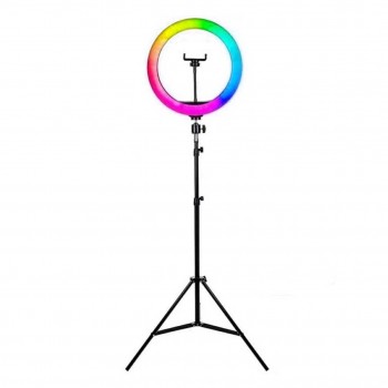 Soft Ring Light MJ36 14" 36cm RGB LED Halka Işık Tripodlu Selfie Işığı Soft Ring Light MJ36 14" 36cm RGB LED Halka Işık Tripodlu Selfie Işığı