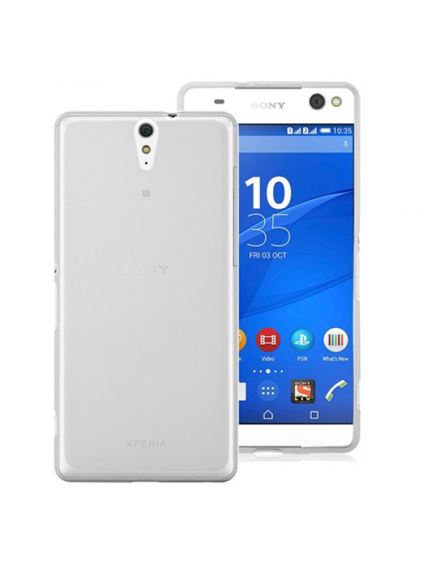 Sony Xperia C5 Ultra Kılıf Soft Silikon Şeffaf Arka Kapak…