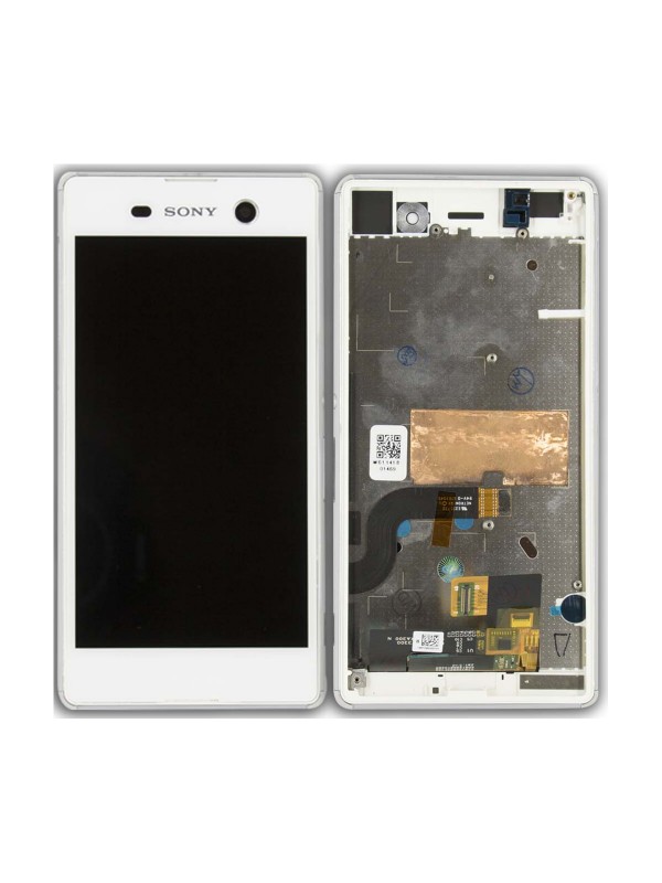 Sony Xperia M5 E5603 LCD Ekran Dokunmatik Çıtalı Beyaz&hellip;