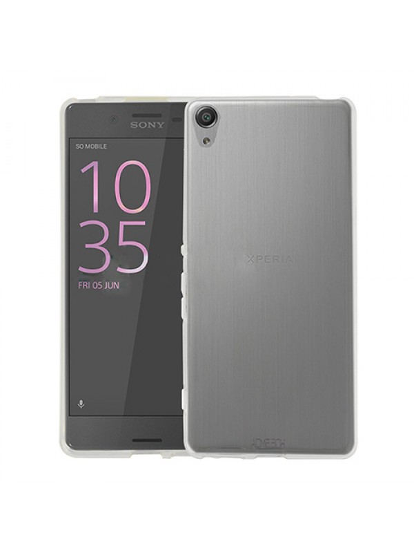 Sony Xperia X Kılıf Soft Silikon Şeffaf Arka Kapak