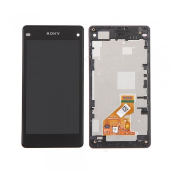Sony Xperia Z1 Compact (Mini) LCD Ekran Dokunmatik Çıtalı - Siyah Sony Xperia Z1 Compact (Mini) LCD Ekran Dokunmatik Çıtalı - Siyah
