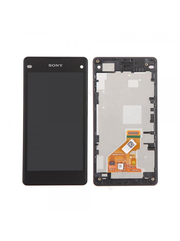 Sony Xperia Z1 Compact (Mini) LCD Ekran Dokunmatik Çıtalı - Siyah&hellip;