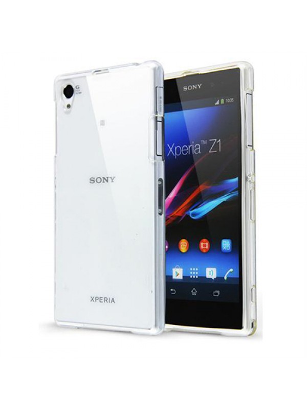 Sony Xperia Z1 Kılıf Soft Silikon Şeffaf Arka Kapak…