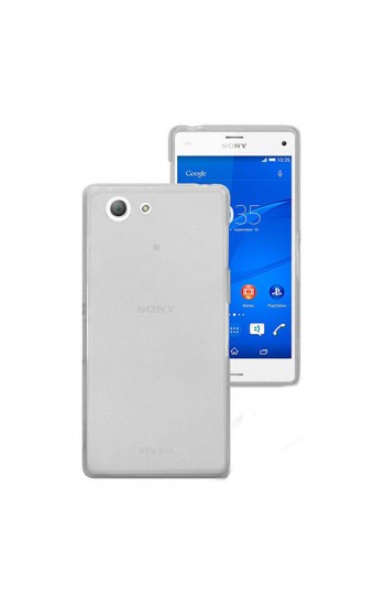 Sony Xperia Z3 Mini Kılıf Soft Silikon Şeffaf Arka Kapak