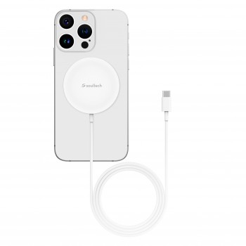Soultech MS010B Mensa MagSafe 15W Kablosuz Şarj Cihazı