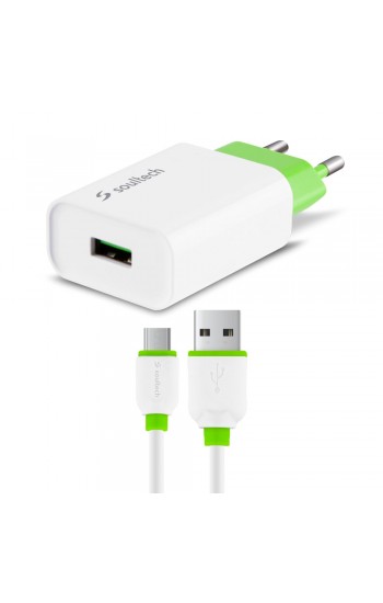 Soultech SC112B 2A 10W Lightning Kablolu Şarj Aleti Set