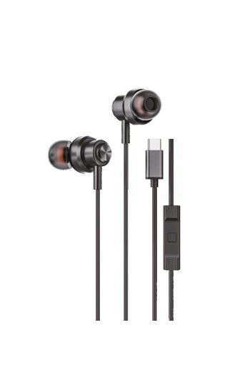 Soundme LS725A Type-C Girişli Metal Başlıklı Mıknatıslı Kablolu Kul&hellip;