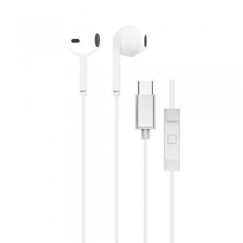 Soundme LS750B Type-C Girişli Kablolu Kulaklık - Beyaz Soundme LS750B Type-C Girişli Kablolu Kulaklık - Beyaz