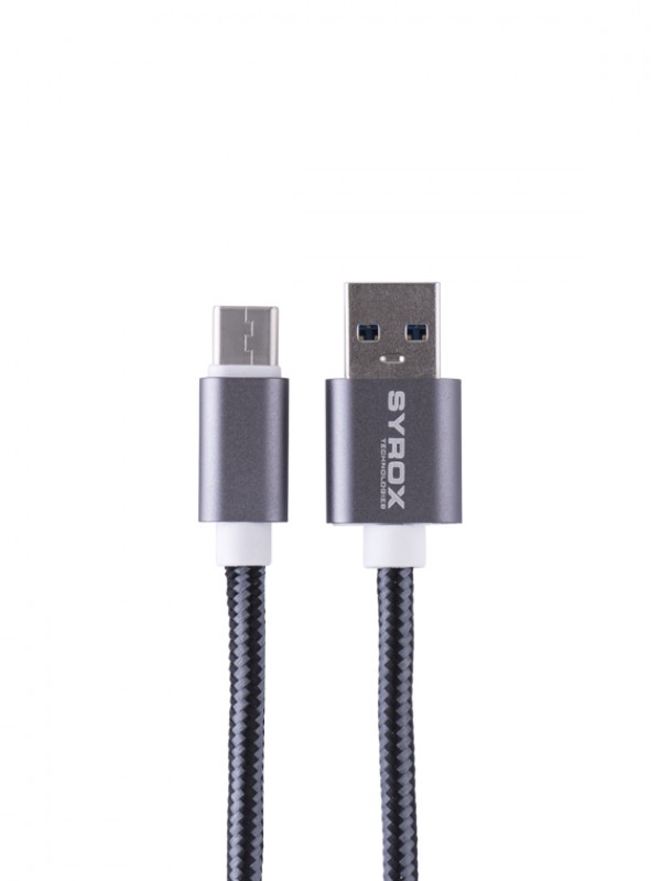 Syrox C16 Type-C Şarj ve Data Kablosu (USB 3.0) 2.0A 1.2mt… Syrox C16 Type-C Şarj ve Data Kablosu (USB 3.0) 2.0A 1.2mt…