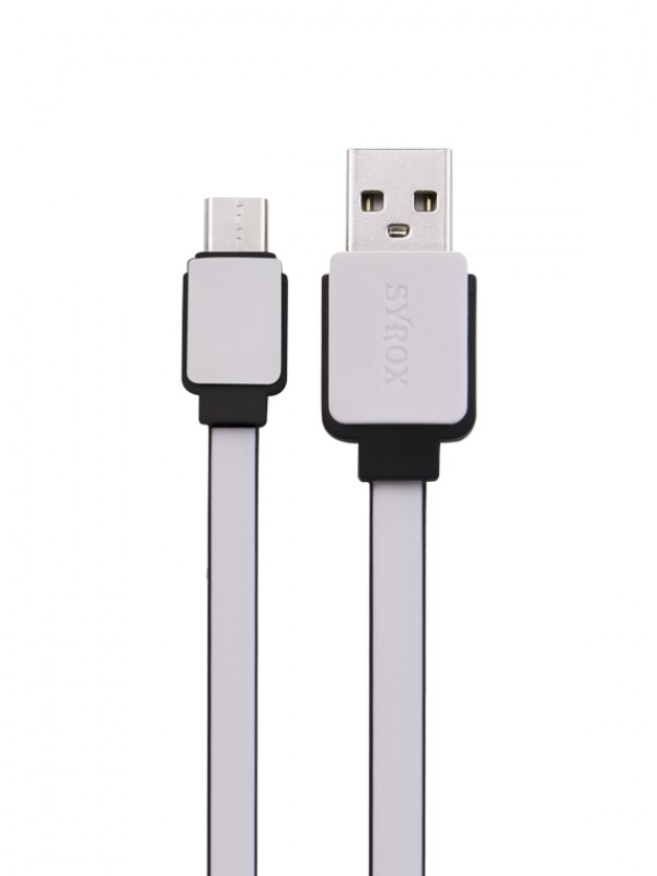 Syrox C64 Type-C USB Şarj ve Data Kablo 2.0A 1.2mt Beyaz