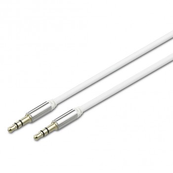 Syrox C86 Audio Aux Ses Aktarım Kablosu 3.5mm 1mt Beyaz