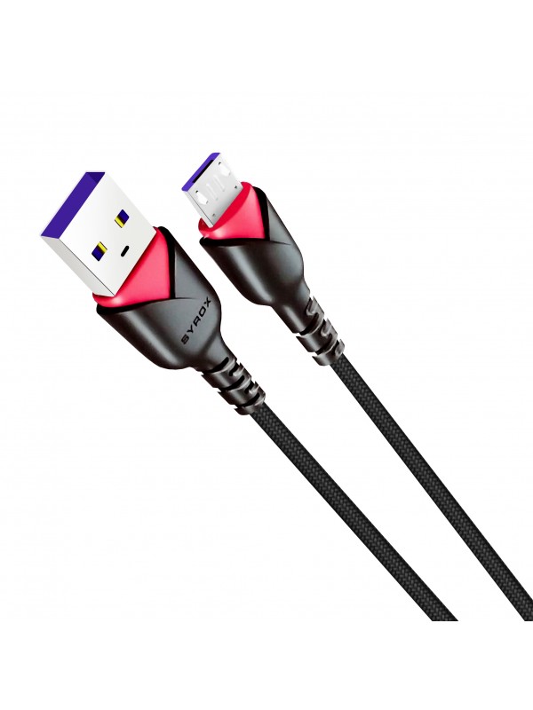 Syrox C91 Micro USB Hızlı Şarj Kablosu 2A 1mt Siyah… Syrox C91 Micro USB Hızlı Şarj Kablosu 2A 1mt Siyah…