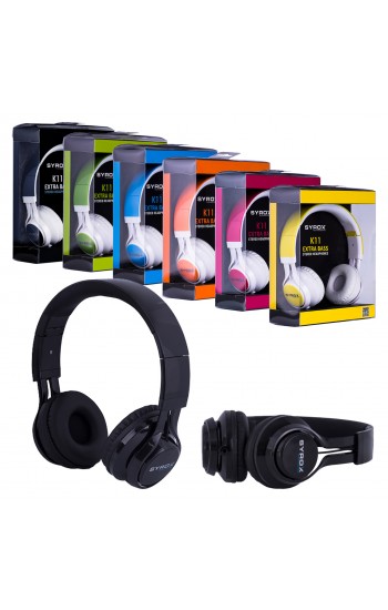 Syrox K11 Mikrofonlu Stereo Kulak Üstü Kablolu Kulaklık…