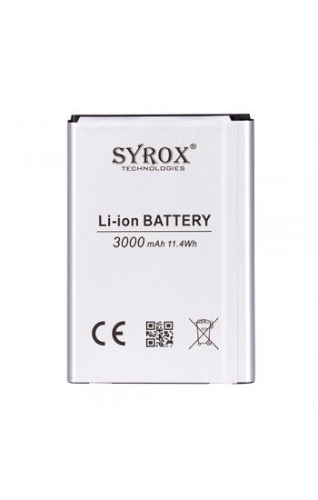 Syrox LG G3 / G3 Stylus Batarya 3000 mAh B170…