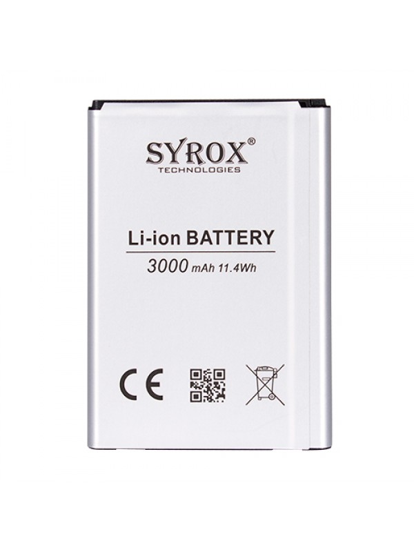 Syrox LG G3 / G3 Stylus Batarya 3000 mAh B170…