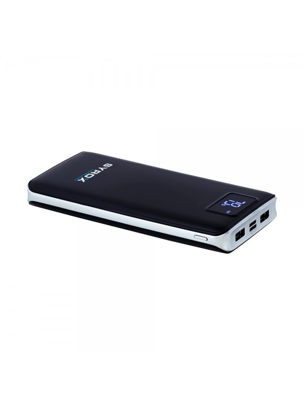 Syrox PB107 Powerbank Taşınabilir Batarya Ekranlı 20000 mAh Siyah&hellip;