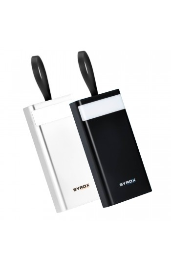 Syrox PB115 30000 mAh Powerbank Aydınlatma Fenerli… Syrox PB115 30000 mAh Powerbank Aydınlatma Fenerli…