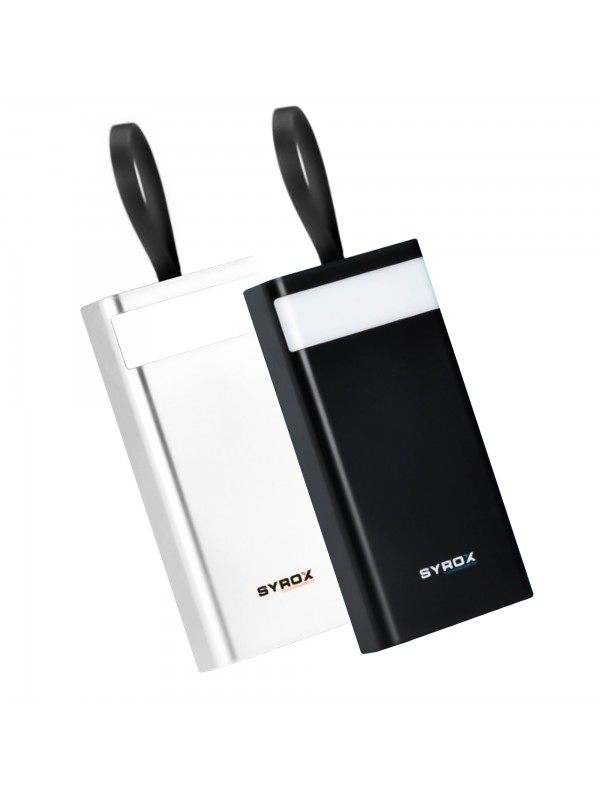 Syrox PB115 30000 mAh Powerbank Aydınlatma Fenerli&hellip;