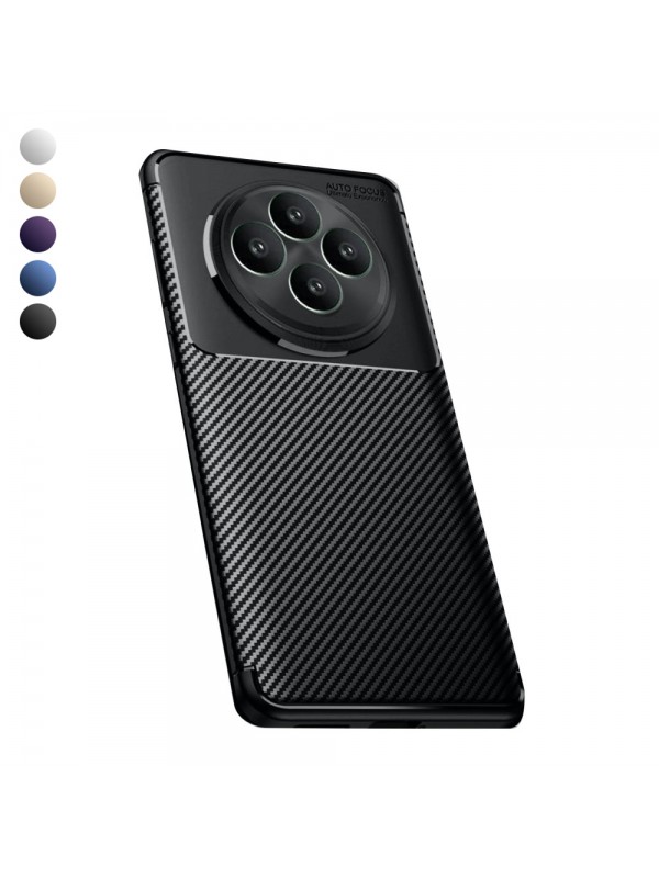 Tecno Spark 30C Kılıf Focus Carbon Silikon Kapak…