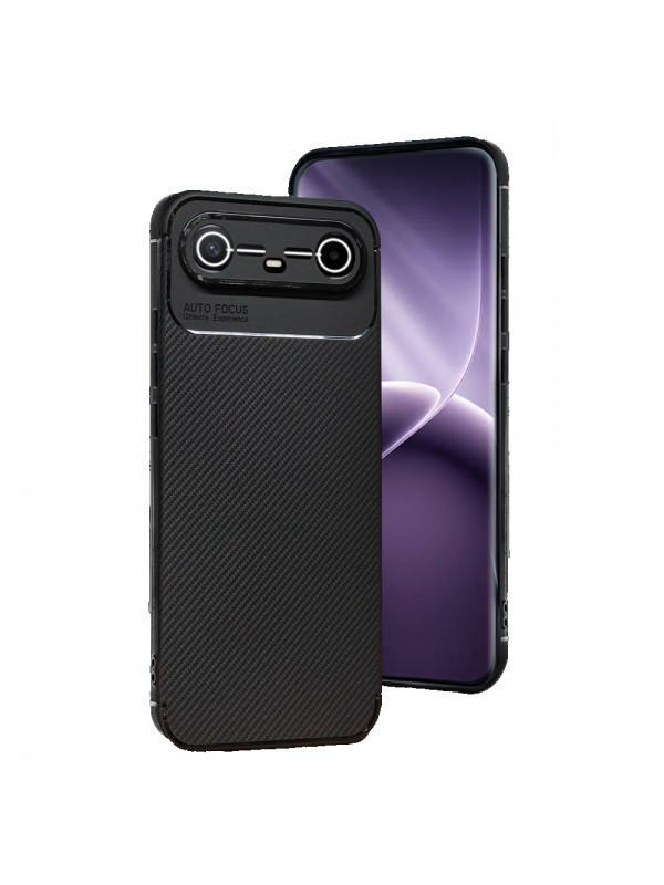 Tecno Spark Slim 5G Kılıf Focus Carbon Silikon Kapak&hellip;