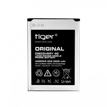 Tiger General Mobile Discovery One 4G Batarya 2500 mAh