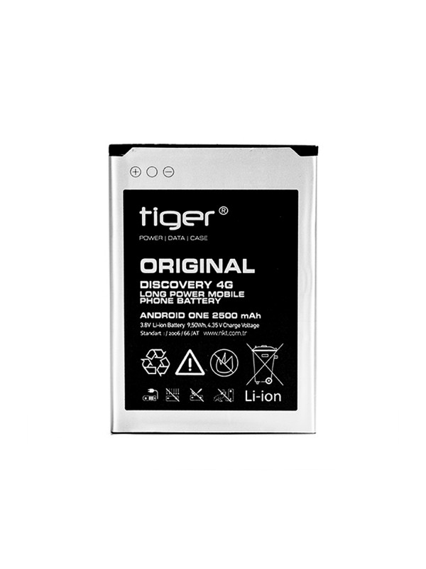 Tiger General Mobile Discovery One 4G Batarya 2500 mAh… Tiger General Mobile Discovery One 4G Batarya 2500 mAh…