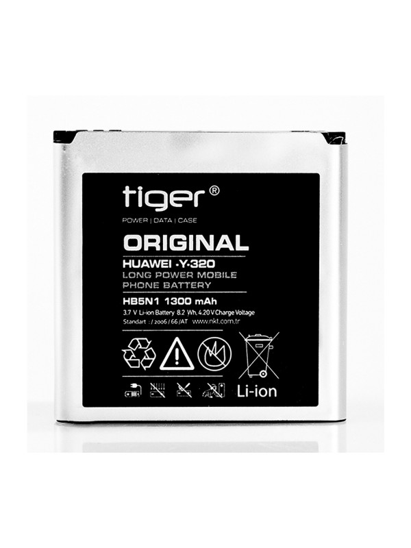 Tiger Huawei Ascend Y320 HB5N1 Batarya 1300 mAh…