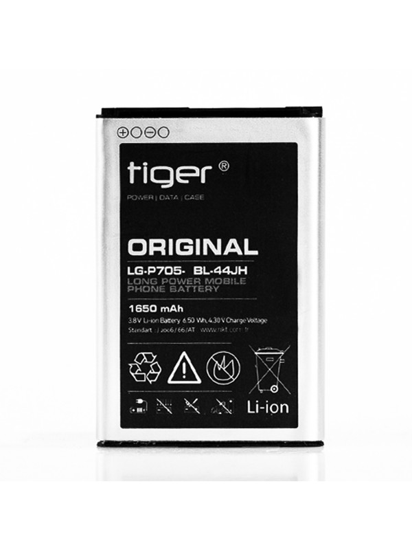 Tiger LG L5 E460 / L7 P705 BL-44JH Batarya 1650 mAh…
