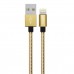 Tiger Lightning 3.0A 1mt Metal Hızlı Şarj USB Kablo TUC-A91