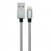 Tiger Lightning 3.0A 1mt Metal Hızlı Şarj USB Kablo TUC-A91