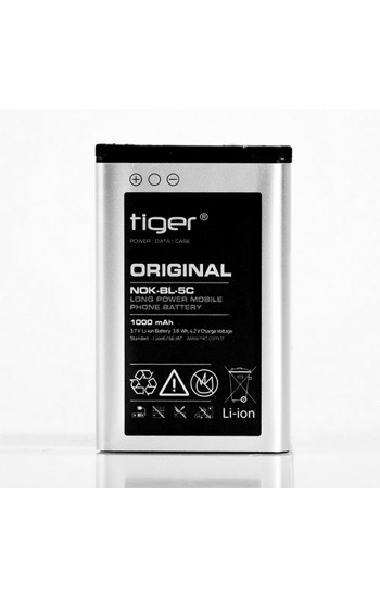 Tiger Nokia BL-5C Batarya 1000 mAh… Tiger Nokia BL-5C Batarya 1000 mAh…
