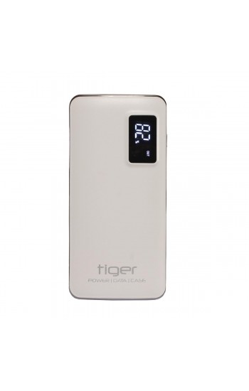 Tiger Powerbank Ekranlı Metal Kasa RW-P31D 12000 mAh Beyaz… Tiger Powerbank Ekranlı Metal Kasa RW-P31D 12000 mAh Beyaz…