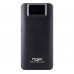 Tiger Powerbank Yedek Batarya Ekranlı Metal Kasa 8000 mAh S22 Siyah