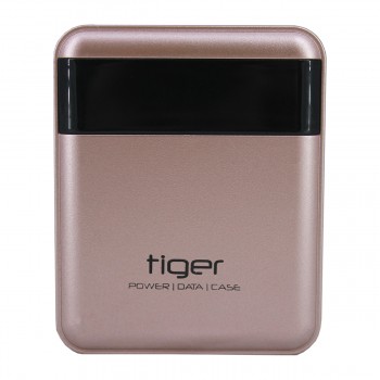 Tiger Powerbank Yedek Batarya Led Ekranlı 9000 mAh S51D RoseGold