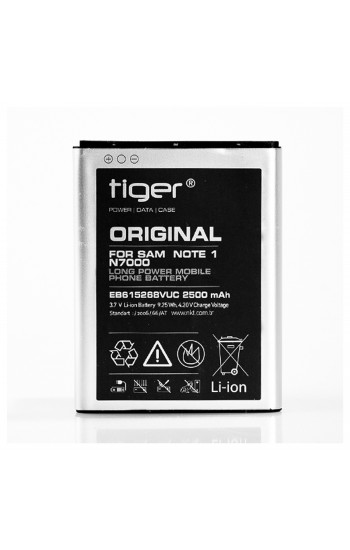 Tiger Samsung Galaxy Note 1 (N7000-I9220) EB615268VUC Batarya 2500 mAh…