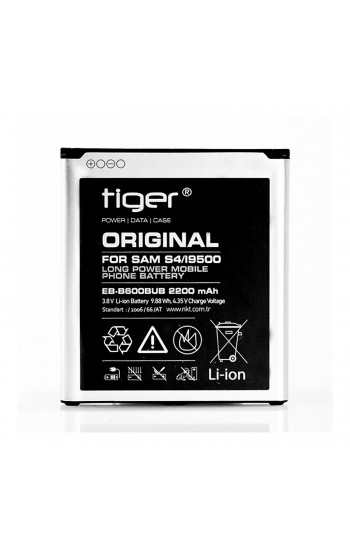 Tiger Samsung Galaxy S4 (I9500) EB-B600BUB Batarya 2200 mAh…