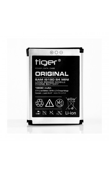 Tiger Samsung Galaxy S4 Mini (I9190) B500BE Batarya 1800 mAh&hellip;