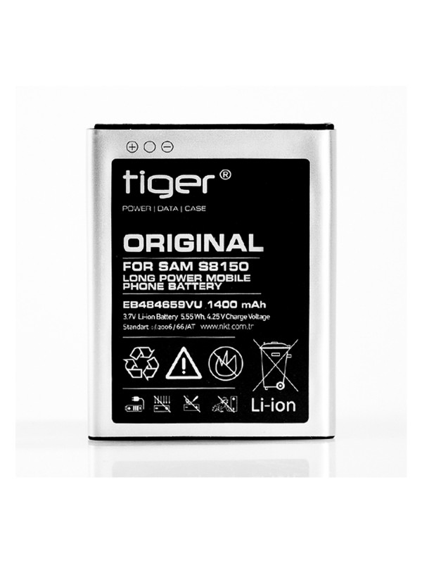 Tiger Samsung I8150 / S8600 EB484659VU Batarya 1400 mAh… Tiger Samsung I8150 / S8600 EB484659VU Batarya 1400 mAh…