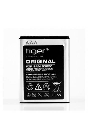 Tiger Samsung S3353-S3850-C3510 S5220 EB424255VU Batarya 1000 mAh…