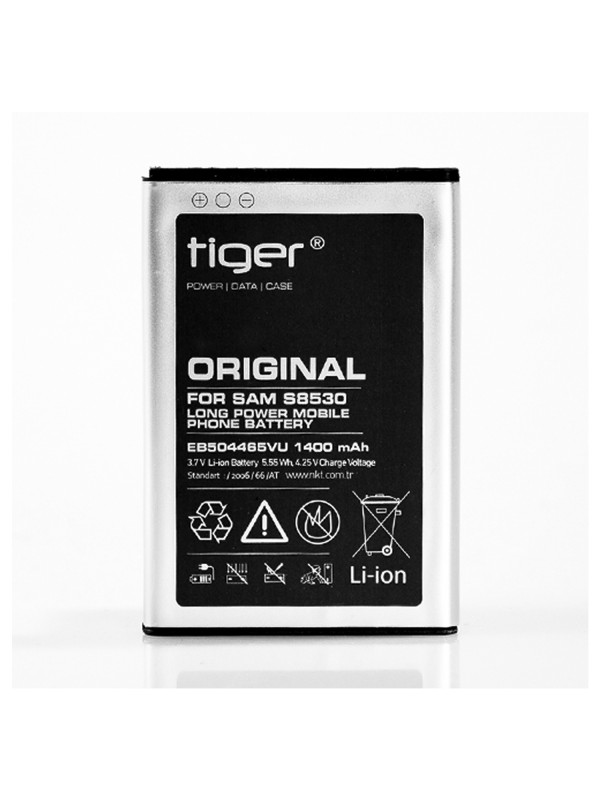 Tiger Samsung S8500-S8530-I8910 EB504465VU Batarya 1400 mAh…
