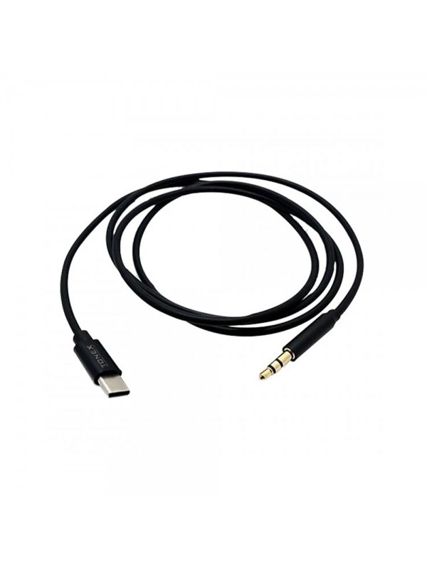 Tonex AX-04 Type-C to 3.5mm Aux Audio Ses Kablosu Siyah&hellip;